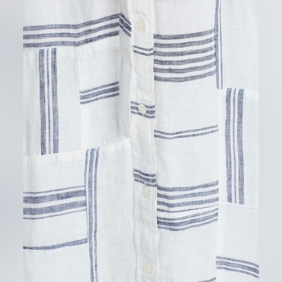 NWT Ralph Lauren Linen Patchwork Skirt - Picture 5 of 8